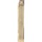 Ekena Millwork Traditional Craftsman Rough Sawn Outlooker, Douglas Fir, 6"W x 34"D x 38"H OUT06X34X38TRA04RDF - alternate 2